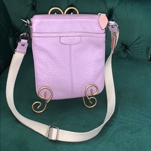 Lavender Coach Crossbody